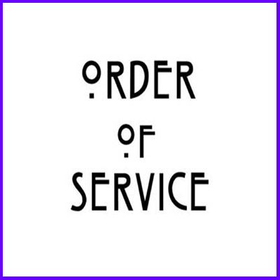 You can order Mackintosh Order of Service